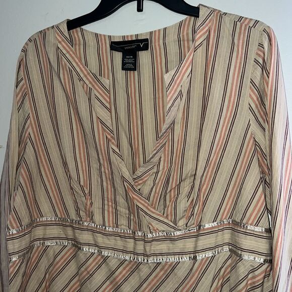 Venezia Striped Blouse size 14/16 - Picture 5 of 8